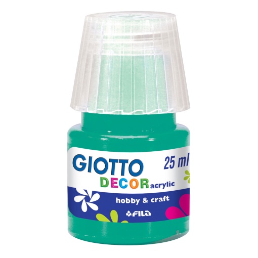 Tinta Acrílica GIOTTO DECOR Verde Esmeralda 25ml
