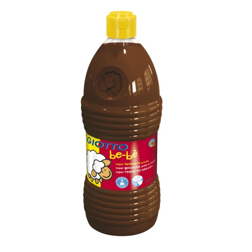 Guache GIOTTO Be-bé 1000ml castanho