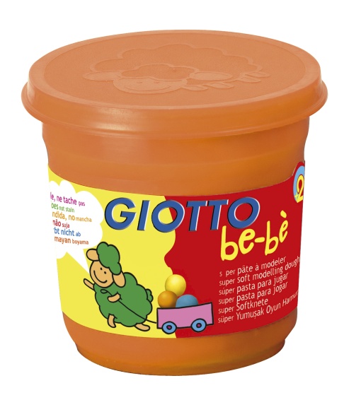 Plasticina GIOTTO Be-Bè Laranja 220g