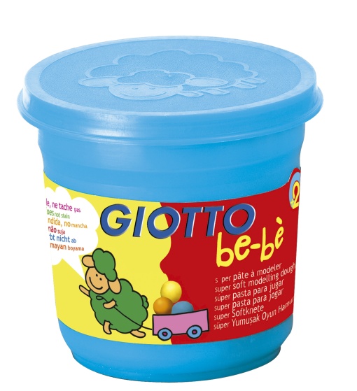 Plasticina GIOTTO Be-Bè Azul 220g