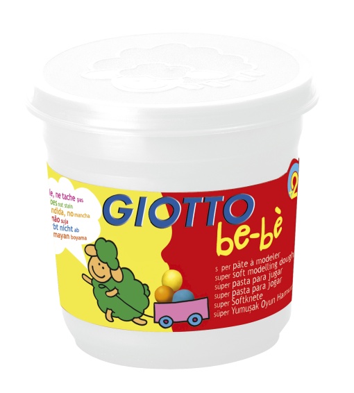 Plasticina GIOTTO Be-Bè Branco 220g