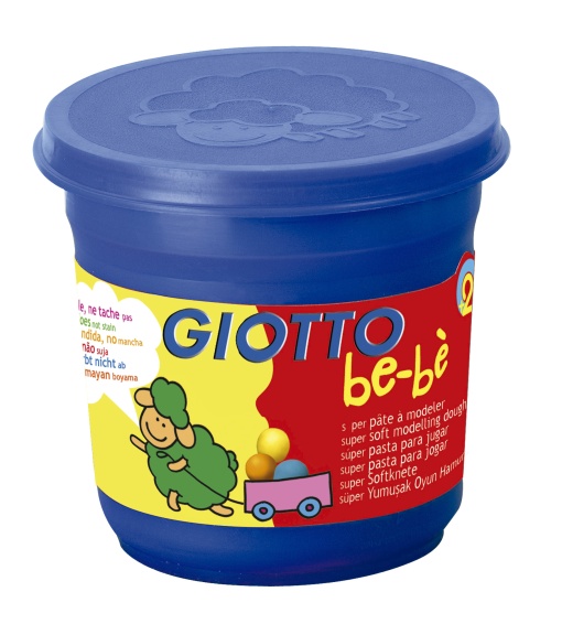 Plasticina GIOTTO Be-Bè Azul Escuro 220g
