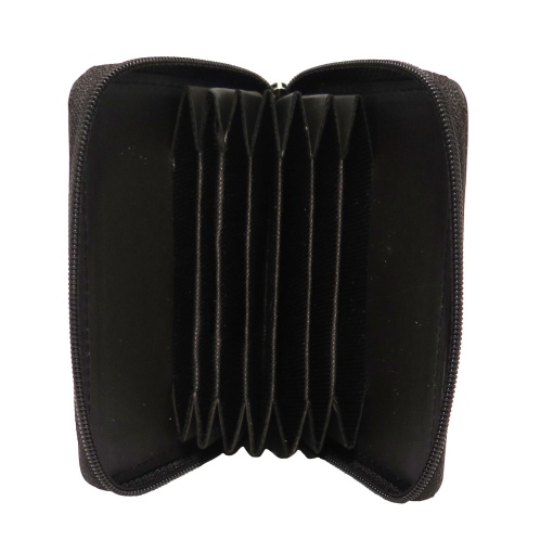 Porta-cartões em pele RMN castanho 14.9906