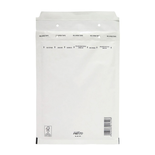 Envelope almofadado SIMPLY branco 180x265