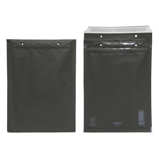 Envelope almofadado preto 180x265cm