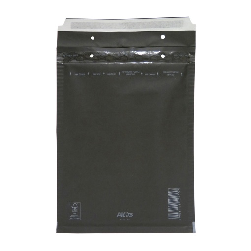 Envelope almofadado preto 180x265cm