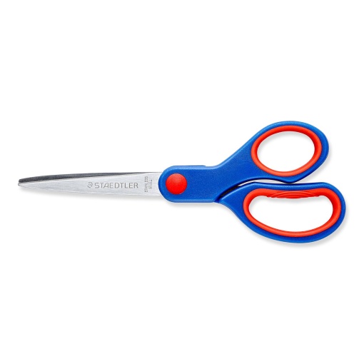 Tijeras escolares 17cm STAEDTLER Noris punta azul
