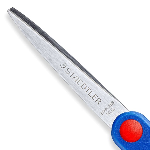 Tijeras escolares 17cm STAEDTLER Noris punta azul