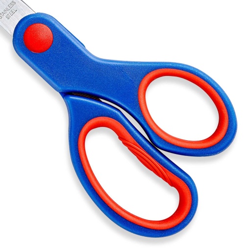 Tijeras escolares 17cm STAEDTLER Noris punta azul