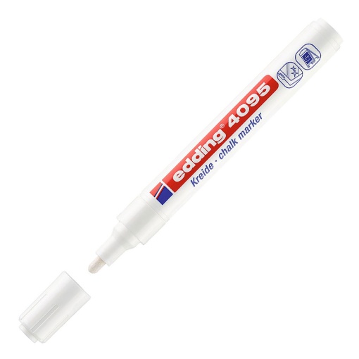 Marcador de giz líquido EDDING 4095 2-3mm branco 49