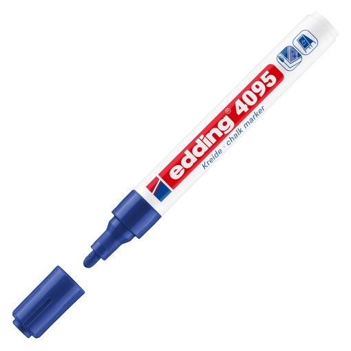 Edding 4095 Liquid Chalk Marker 2-3mm Blue 03