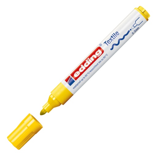 Marcador para tecido EDDING 4500 2-3mm amarelo 05