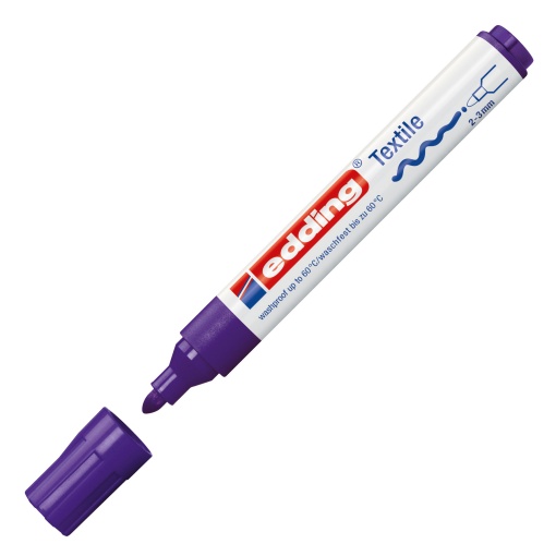 Marcador para tecido EDDING 4500 2-3mm violeta 08