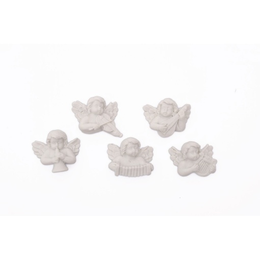 Anjo em Marfinite para Pintar 3cm (5 unidades)