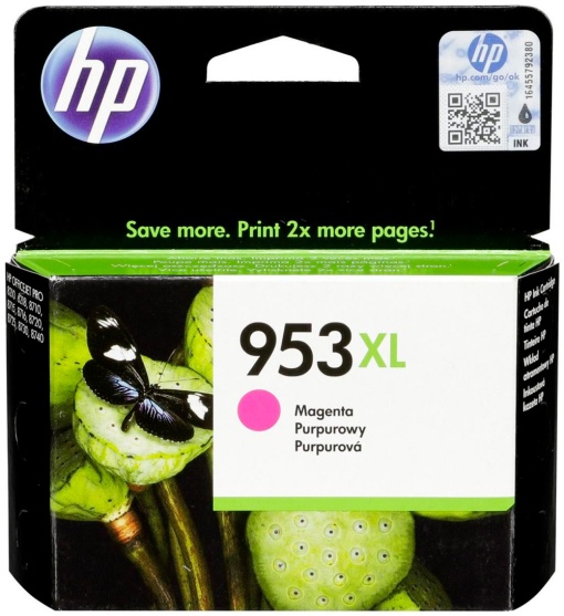 Tinteiro HP 953XL Magenta F6U17A Officejet Pro 8700/8715/8725 Alta Capacidade