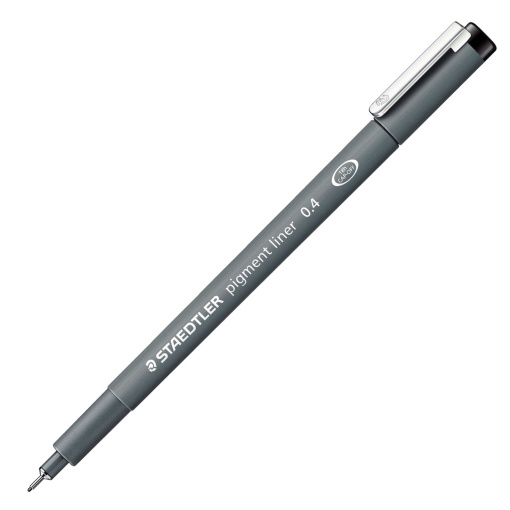 Fineliner STAEDTLER Pigment 308 0,4mm Preto