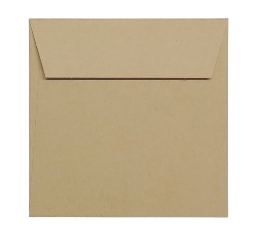 Envelope Kraft SIMPLY 165x165mm com 10