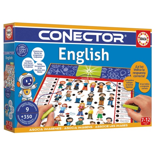 I learn English as a connector on EDUCA