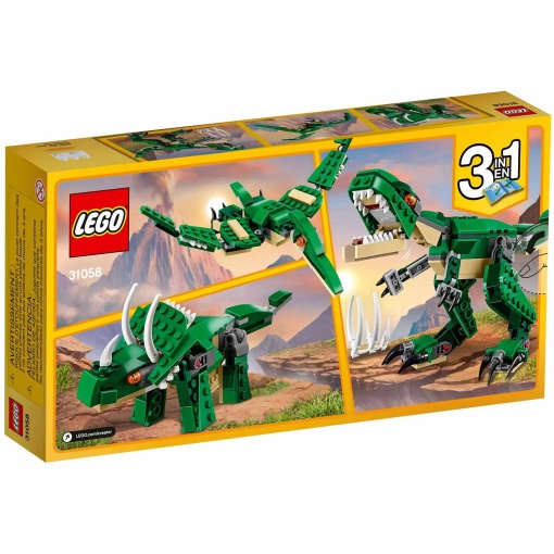LEGO CREATOR 3-IN-1 DINOSSAUROS FEROZES 31058