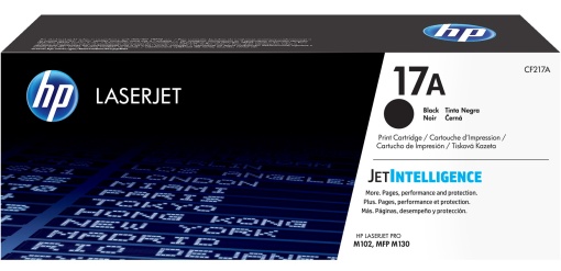Toner HP 17A Preto CF217A 17A Pro M102A/M102W/MFP 1600 Páginas
