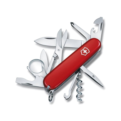 Canivete VICTORINOX EXPLORER 91mm vermelho