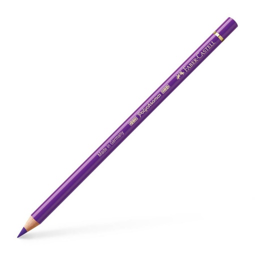 Lápis de Cor FABER-CASTELL Polychromos Violeta Escuro 136
