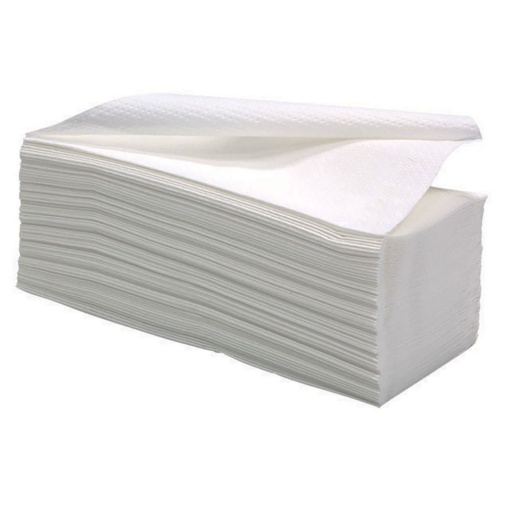 Toalhetes de Mão Zig-zag 21x22cm 2 Folhas 20 Maços 3000 unidades AMOOS