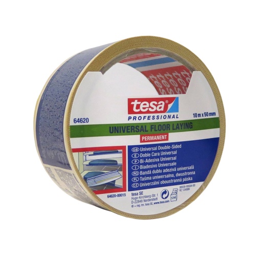 Fita Bi-adesiva 10mx50mm Branca TESA UNIVERSAL 64620