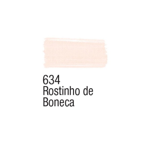 Tinta para tecido ACRILEX pele rosto boneca 634 37ml