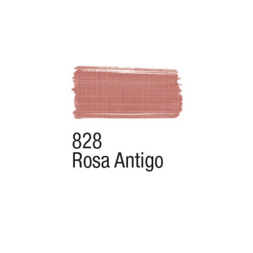 Tinta para tecido ACRILEX rosa velho 828 37ml
