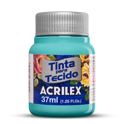 Tinta para Tecido ACRILEX Turquesa 577 37ml
