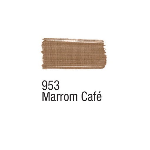 Tinta para tecido ACRILEX castanho escuro 953 37ml