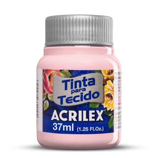 Tinta para Tecido ACRILEX Rosa Candy 635 37ml