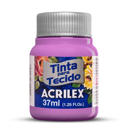 Tinta para Tecido ACRILEX Lilás 638 37ml