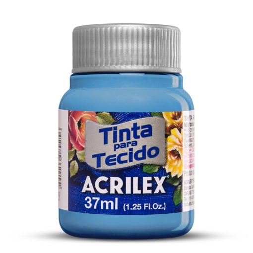 Tinta para Tecido ACRILEX Azul Country 825 37ml