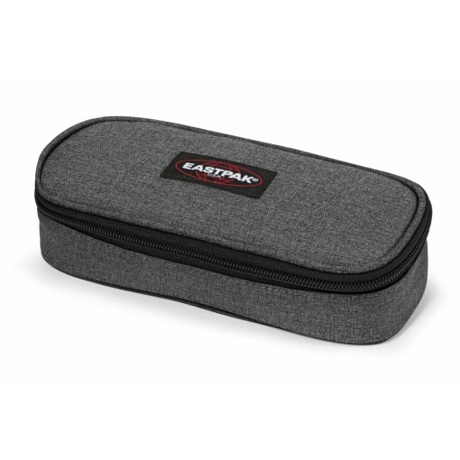 Estojo escolar EASTPAK Oval Single black denim