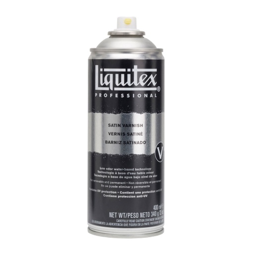 Verniz Spray Acrílico/Óleo LIQUITEX Acetinado 400ml