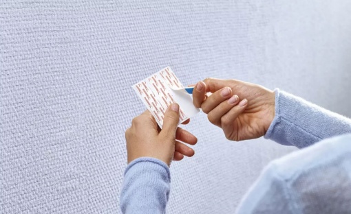 Prego adesivo TESA Powerstrips 0,5kg para parede pintada e estuque - 2 unidades