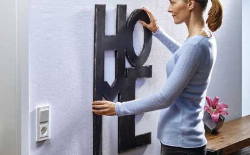 Prego adesivo TESA Powerstrips 2kg para parede pintada e estuque - 2 unidades