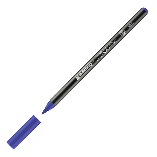 Brush Pen para Porcelana EDDING 4200 1-4mm Azul 003