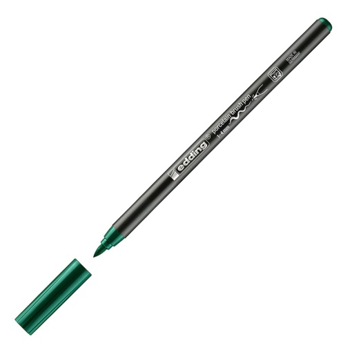 Brush Pen para Porcelana EDDING 4200 1-4mm Verde 004