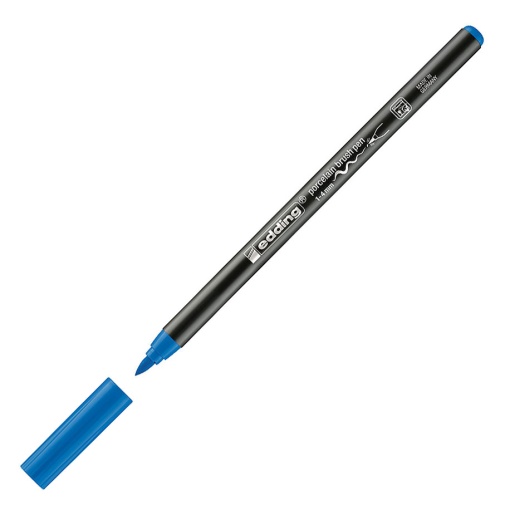 Brush Pen para Porcelana EDDING 4200 1-4mm Azul Claro 010