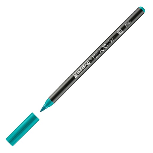Brush Pen para Porcelana EDDING 4200 1-4mm Turquesa 014