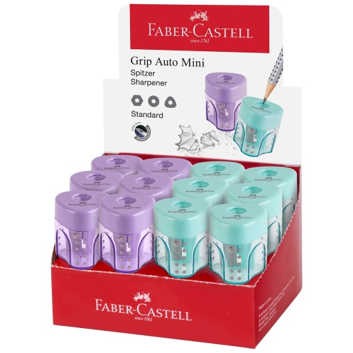 Afia FABER-CASTELL mini cores sortidas com depósito