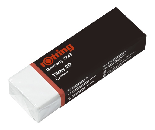 Borracha ROTRING Tikky 20 Grande Branca