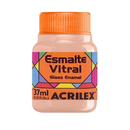 Esmalte vitral ACRILEX amarelo pele 538 37ml