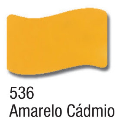 Esmalte Vitral ACRILEX Amarelo Cádmio 536 37ml