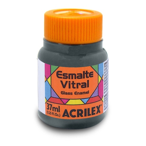 Esmalte vitral ACRILEX cinza lunar 574 37ml