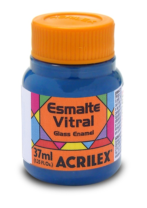 Esmalte Vitral ACRILEX Azul 521 37ml