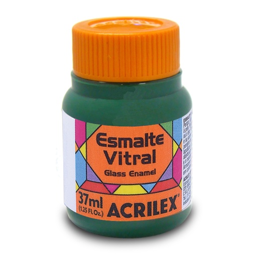 Esmalte Vitral ACRILEX Verde Veronese 512 37ml